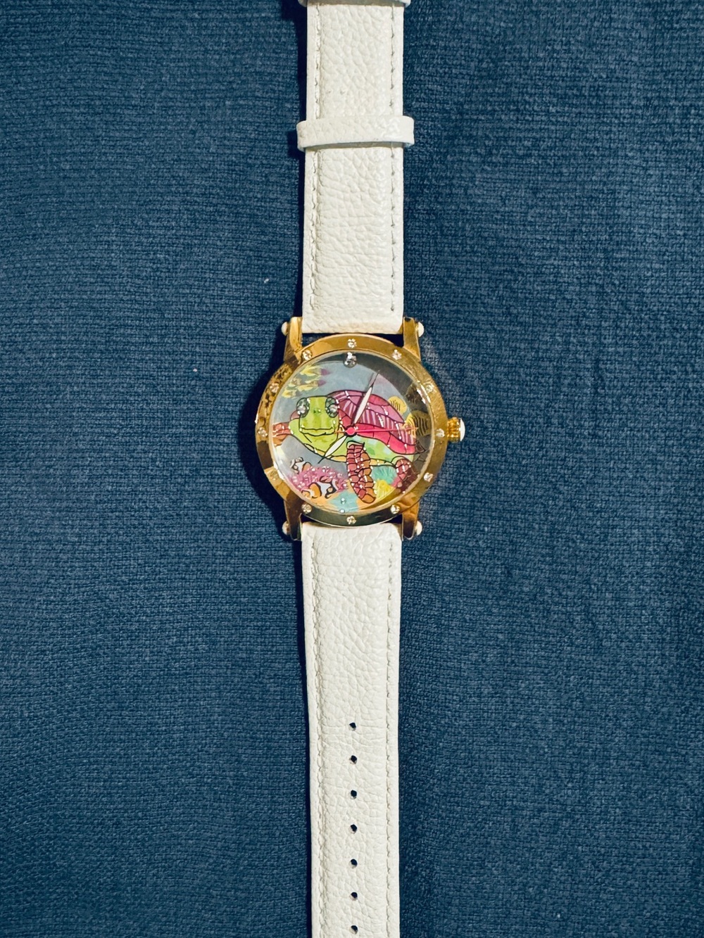 Bertha Turtle Mother of Pearl Watch